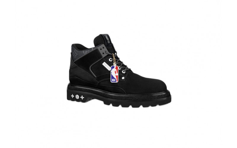 Louis Vuitton x NBA Oberkampf Ankle Boot Black