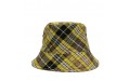 Burberry Womens Vintage Check Reversible Bucket Hat Yellow