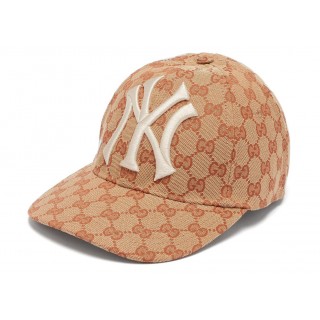 Gucci NY Yankees-logo GG Cap Beige