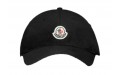 Moncler Logo Baseball Cap Black