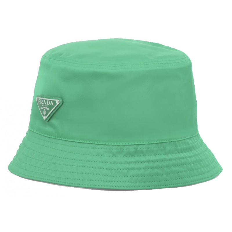 Prada Nylon Bucket Hat Mint Green