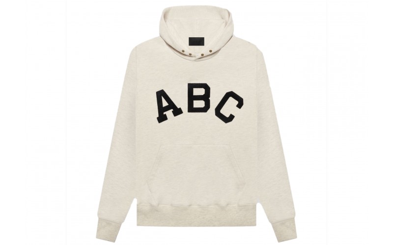 FEAR OF GOD Seventh Collection ABC Hoodie Cream Heather