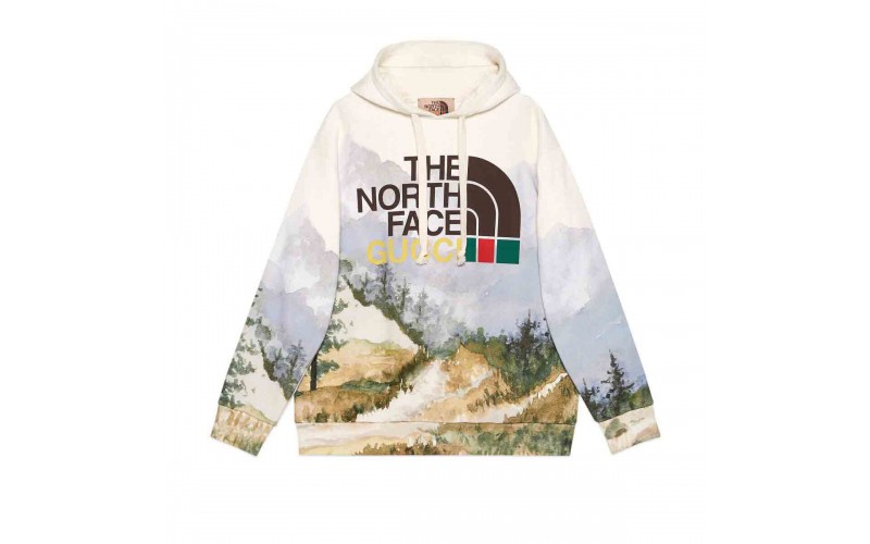 Gucci x The North Face Sweatshirt Trail Print