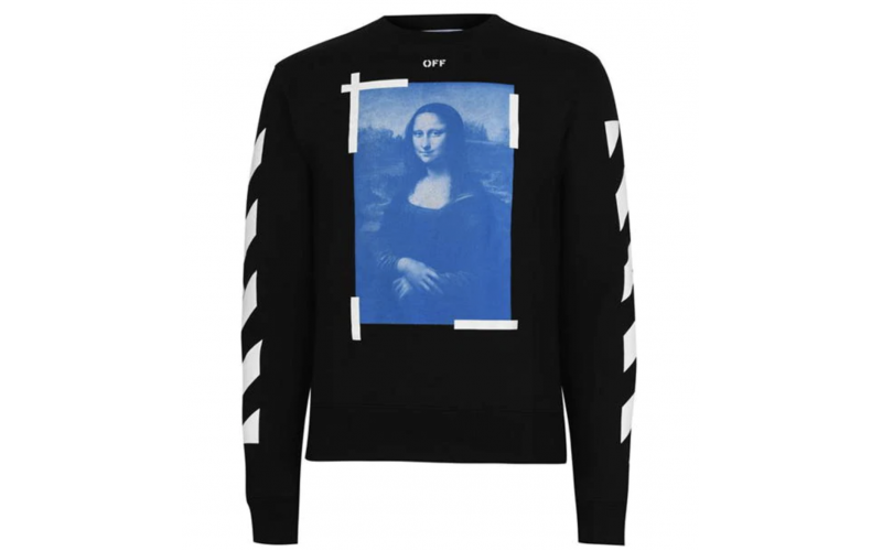 Off-White Mona Lisa Sweatshirt Black