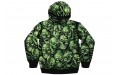 Supreme Skull Pile Hooded Sweatshirt Green