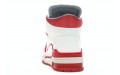 Louis Vuitton LV Trainer Sneaker Mid White Red