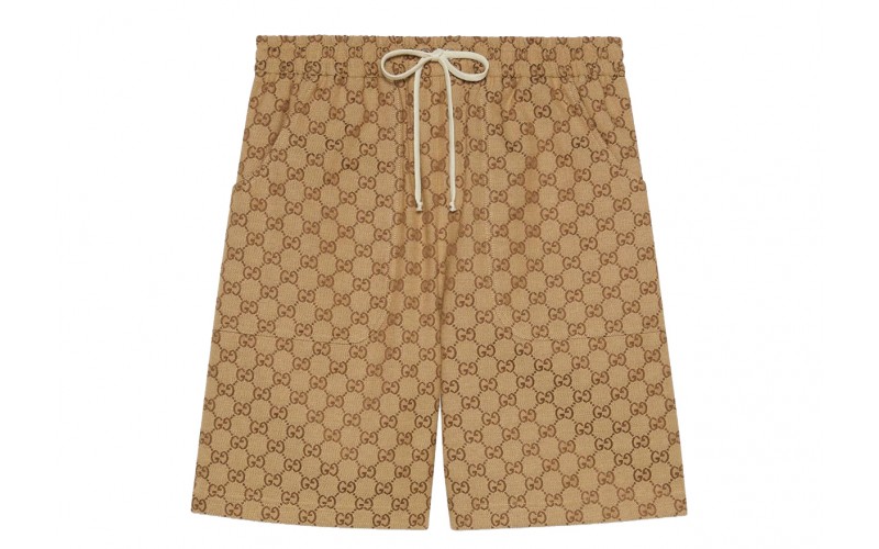 Gucci x The North Face GG Canvas Shorts Brown/Beige