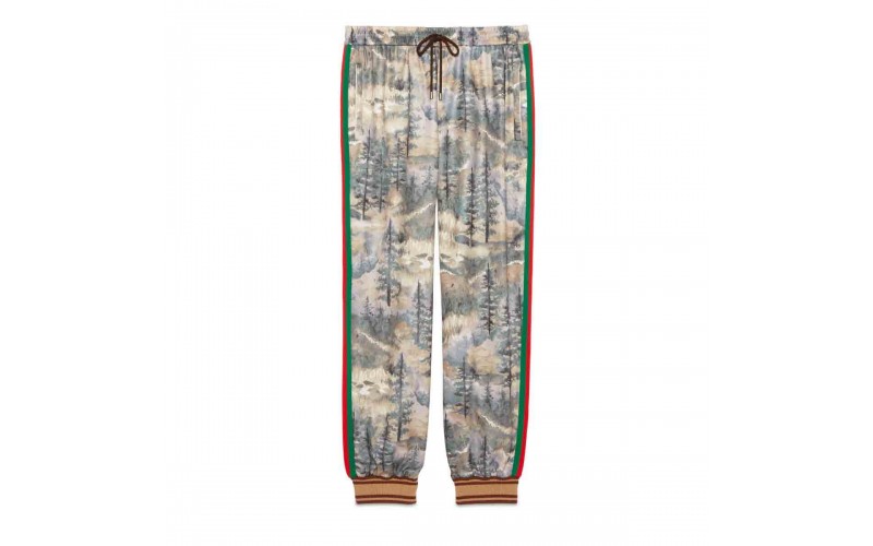 Gucci x The North Face Jogging Pant Forest Print