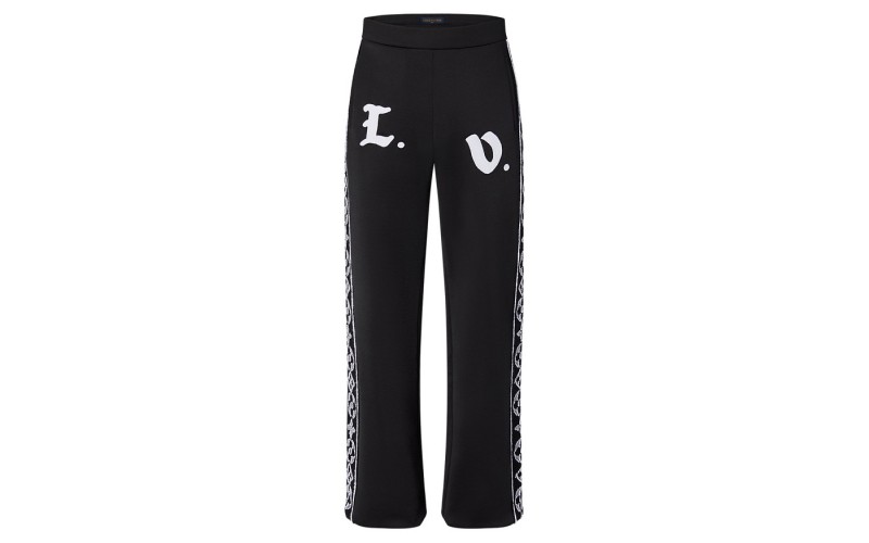 Louis Vuitton LV Flower Band Track Pants Black