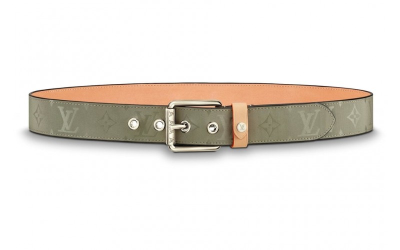 Louis Vuitton Belt Voyager Monogram 35mm Grey