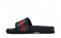 Gucci Web Slide Sandal Black