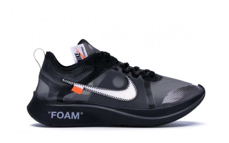 Nike Zoom Fly Off-White Black Silver