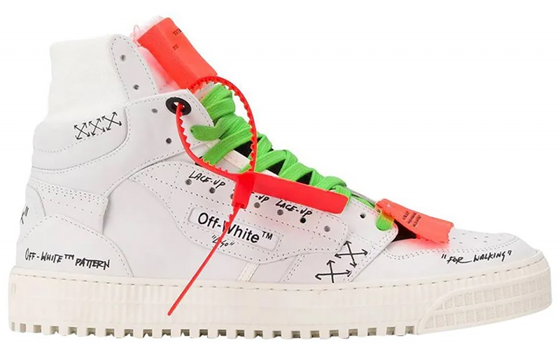 OFF-WHITE Off-Court 3.0 High Sharpie Distressed