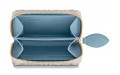 Louis Vuitton Zippy Coin Purse Cruise 22 Ecru Beige/Blue