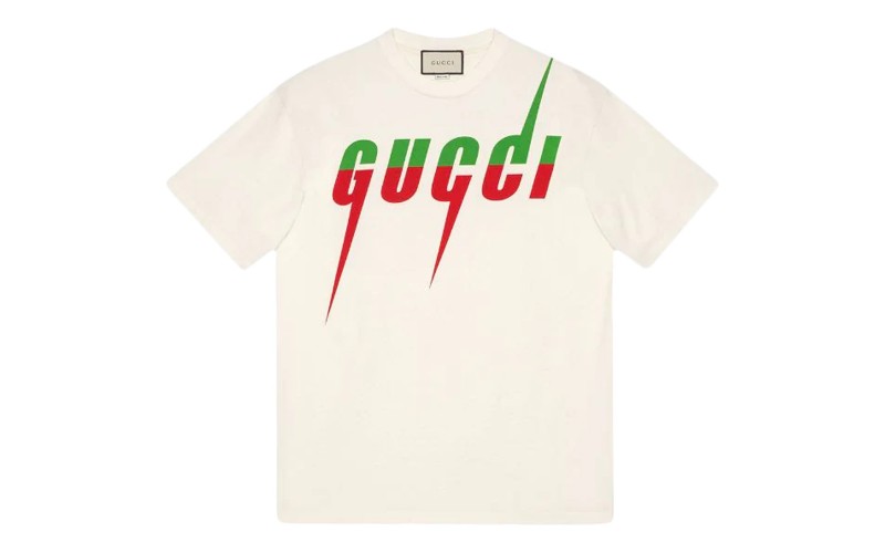 Gucci Gucci Blade T-shirt White/Red/Green