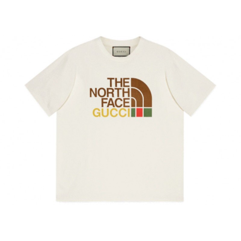 Gucci x The North Face Oversize T-shirt Beige