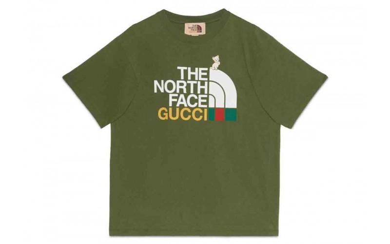 Gucci x The North Face T-shirt Dark Green