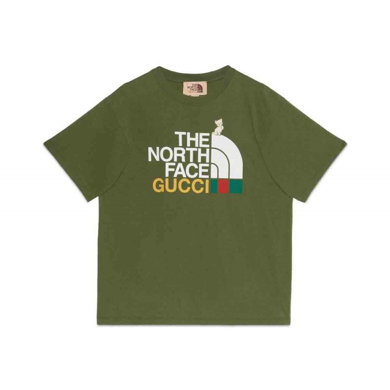 Gucci x The North Face T-shirt Dark Green