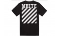 Off-White Carry Over Diag T-shirt Black/White