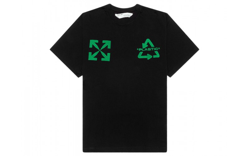 Off-White Oversized Fit Universal Key T-shirt Black/Green