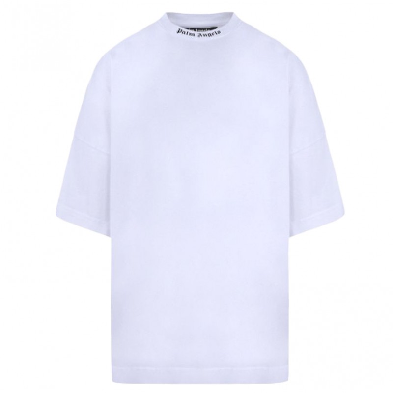Palm Angels Classic Logo Over Tee White