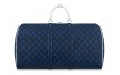 Louis Vuitton Keepall 50 Monogram Blue